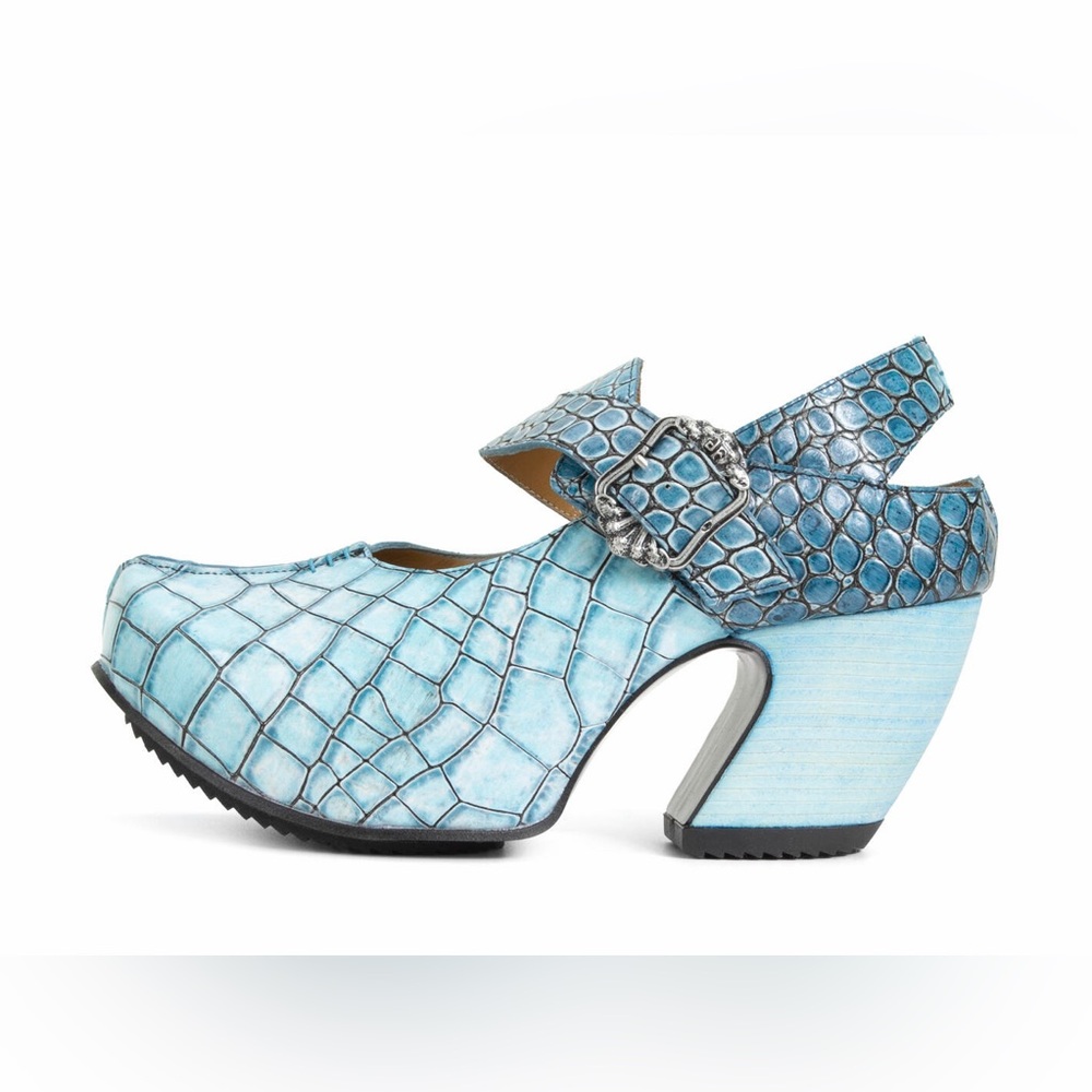 John Fluevog Prepare Generator Platform Slingback… - image 1